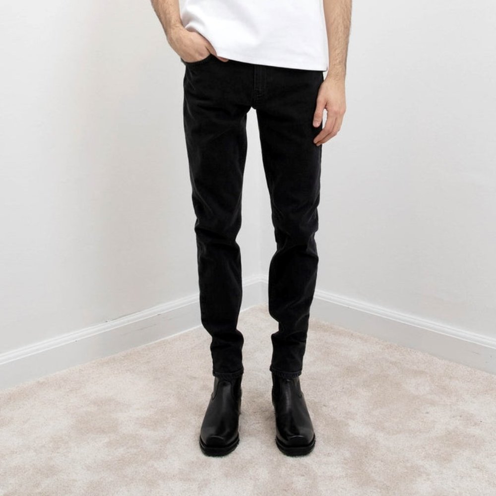 WON HUNDRED DEAN A BLACK JEANS NWT SZ 34 X 34